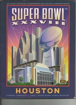 ORIGINAL Vintage 2005 Super Bowl XXXVIII Game Program Patriots Panthers Brady - £15.68 GBP