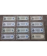 High quality COPIES with W/M  United States Federal Reserve Bank 1914 FR... - $1,016.65 MXN