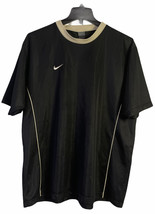 Nike Mens Height 193 Black Short Sleeve Round Neck Black Beige Top XXL - £15.56 GBP