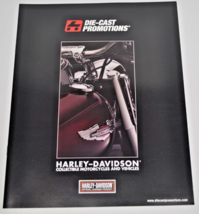 Die-Cast Promotions Harley-Davidson Motorcycle Catalog Magazine Brochure 2011 - £38.78 GBP