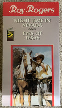 Roy Rogers: The King of the Cowboys Double Feature (VHS, 1992) - £2.35 GBP