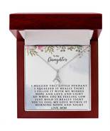 To My Daughter Necklace. Gift from Mom. Daughter Christmas,Daughter Birt... - £39.02 GBP+