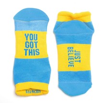 Gone For a Run Inspirational Athletic Running Socks | Women&#39;s Woven Low ... - £18.08 GBP