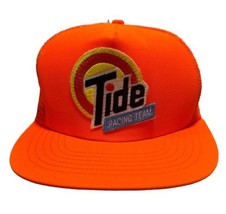 Tide Racing Team Patch Snapback Trucker Hat USA Made Vtg - $12.82