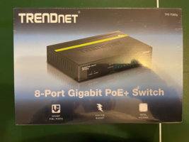 TRENDnet TPE-TG82G 8-Port Gigabit PoE+ Switch - Factory sealed - $38.61