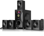 Bluetooth Surround Sound Speaker System With 5 Point 1 Channels From Befree - $100.92
