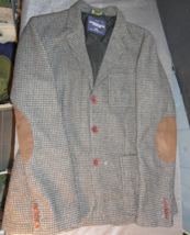 3 Button AMERICAN EAGLE OUTFITTERS Designer Suit Jacket MENS  Gray MEDIU... - $34.05