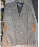 3 Button AMERICAN EAGLE OUTFITTERS Designer Suit Jacket MENS  Gray MEDIU... - €29,36 EUR