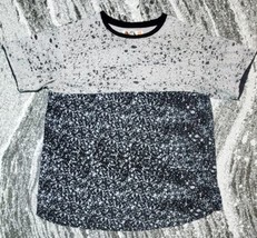 The Rolling Paper Brand Skater Punk Gray Spotted Splatter Mens T Shirt S... - £11.77 GBP