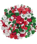 1000 Resin Buttons Colorful Christmas Jewelry Making Sewing Supplies Ass... - £21.80 GBP