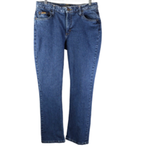Riders Womens Jeans Size 14P Straight Leg Instantly Slims Hi Rise 32x29 - £15.20 GBP