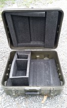 Thermodyne Shok-Stop Case Medium 19 x 15x 9 Hinged Lid Hard Plastic Tran... - £23.50 GBP