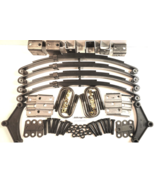 7000 Trailer 4 leaf spring 3500 lb axle Hanger kit tandem (4) 1750 lb sp... - $199.95