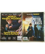 Harry Potter The World Of Wands &amp; Wizards &amp; Fantastic Beasts LOT OF 2 Ma... - $18.57