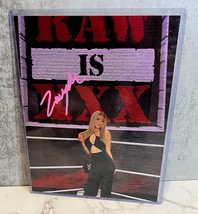 Zayda Steel Signed Photo &quot;The Real Deal&quot; Diva Wrestling Raw Xxx 8x10 - Cvw Wwe - £14.00 GBP