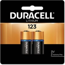 Duracell DL123AB2BPK Ultra High-Power Lithium Battery, 123, 3V, 2/Pack - £22.32 GBP