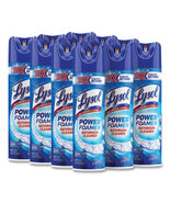 LYSOL Brand Power Foam Bathroom Cleaner, 24 oz Aerosol Spray 12/Carton  - £84.82 GBP