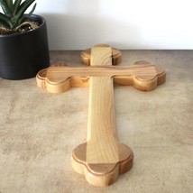 11 Inches Cross made of olive wood in Jerusalem the Holy Land, perfect a... - £47.15 GBP
