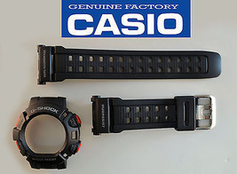 Genuine Casio G-Shock  MUDMAN watch band &amp; bezel black G-9000 G-9000-1 Combo - £52.88 GBP