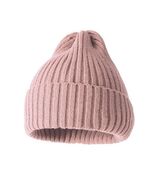 Thick Beanie warm Wool Knit Hat Baggy Cap Cuff Slouchy Skull Hats Ski Pink - £12.75 GBP