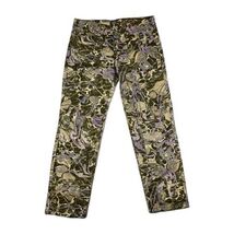 Pilcro Jeans Womens Size 27 The Wanderer Low Rise Floral Colorful Pants - $49.00