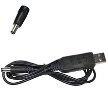 USB Converter to DC 9V 2A 5.5x2.5 Barrel Plug Connector -C+ Cable Cord L... - $20.99