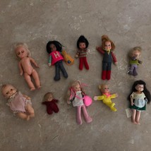Old Vintage Dolls Lot, Mattel 1970&#39;s With Original Clothes  - £68.10 GBP