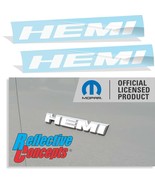 HEMI Fender Badge Overlay Decals (pair) - 2011-2019 Dodge Charger - $14.99