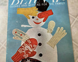 Vintage Bernat Gloves And Mittens For The Family 1959 Book 82 Knitting book - £10.28 GBP