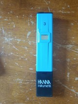 NICE Hanna Instruments Pocket Waterproof TDS Tester # 1 10/1990 TDS uS - £16.35 GBP