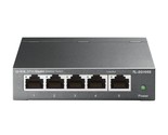 TP-Link TL-SG105S 5 Port Gigabit Ethernet Switch Desktop/Wall-Mount Plug... - $39.99
