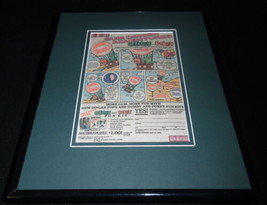 1987 Brach&#39;s Gumby &amp; Pokey 11x14 Framed ORIGINAL Vintage Advertisement  - £27.77 GBP
