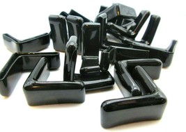 1 1/4” X 1 1/4&quot; Angle Iron PVC End Caps Fits 1/8&quot; Metal  Various Pack Sizes - £11.02 GBP+