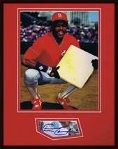 Vince Coleman Signed Framed 11x14 Photo Display Cardinals - £51.43 GBP