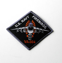 NAVY VA-304 USN FIRE BIRDS EMBROIDERED PATCH 3 INCHES - £4.29 GBP