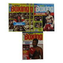 World Boxing Magazine, March, May and July 1981, Larry Holmes, Eddie Muhammed - £10.65 GBP