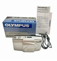 Refurb Olympus Infinity Zoom 105 QD 35mm Point &amp; Shoot Film Camera RARE - £62.57 GBP