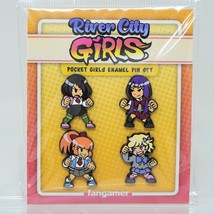 River City Girls Zero 1 2 Pocket Pin Figure Set Misako Kyoko Hasebe Mami Switch - £30.42 GBP