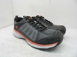 Helly Hansen Women&#39;s Aluminum Toe SP Athletic Safety Shoes Grey/Orange Size 8M - £28.46 GBP
