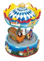 Musicbox World 1-Piece Carousel Bear Carriage - £28.36 GBP