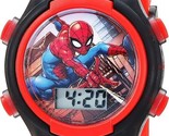 Accutime - SPD3515A - Kids Marvel Spider-Man Digital Quartz Plastic Watch - £20.91 GBP