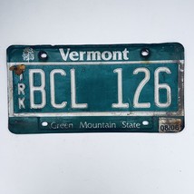 2006 United States Vermont Green Mountain Truck License Plate TRK BCL 126 - $336.54 MXN
