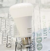 Philips Hue White A19 Bluetooth Smart LED Bulb 9290011998B 10W 800 Lumens