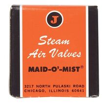 Steam air valves Maid o&#39; mist #5 1/8&quot; Angle steam vent - €22,69 EUR