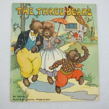 Vintage 1934 The Three Bears Illustrated Childrens Book The Platt &amp; Munk Co - £8.01 GBP