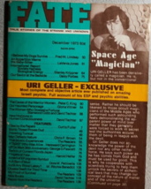 FATE digest December 1973 UFOs ghosts psychics, Uri Geller, etc. - $14.84