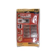 RUBY Monkey Magnets Ultra-Thin Magnetic Plates Keep It All Shut, AS-SEEN... - $17.77