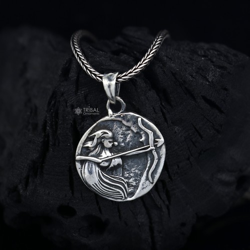 Tiny Turquoise Evil Eye Turkish Nazar Luck Charm Pendant in .925 Sterling Silver Item image 10