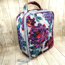 Vera Bradley Neon Blooms Floral Lined Lunch Bag - £9.73 GBP