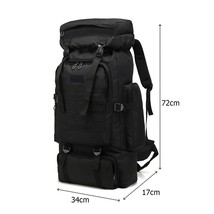 80L Molle EDC Ox Cloth Waterproof Trek Bag Backpack Outdoor  Travel Rua   Climbi - £95.83 GBP